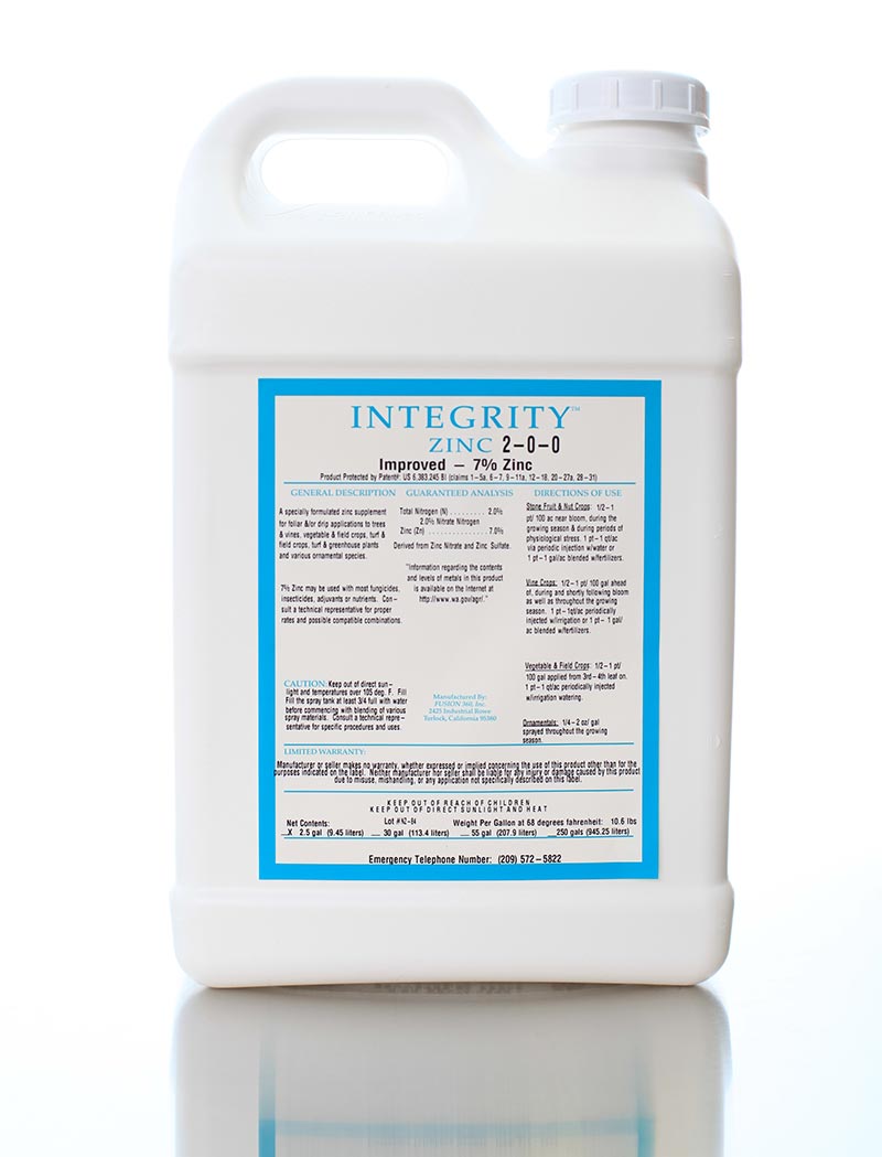 Integrity Improved 7% Zinc